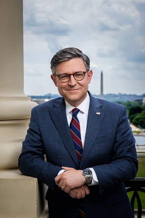 Mike Johnson – Representative from Louisiana (District 4), 2028 Presidential Election 2028 Candidate