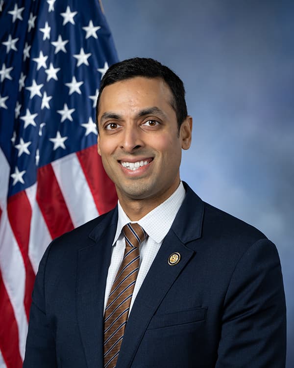Suhas Subramanyam – Representative from Virginia (District 10), 2028 Presidential Election 2028 Candidate