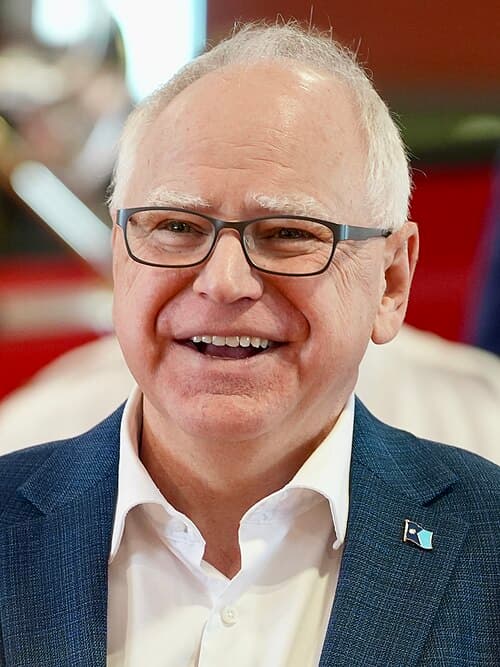 Tim Walz – Governor of Minnesota, 2028 Presidential Election 2028 Candidate
